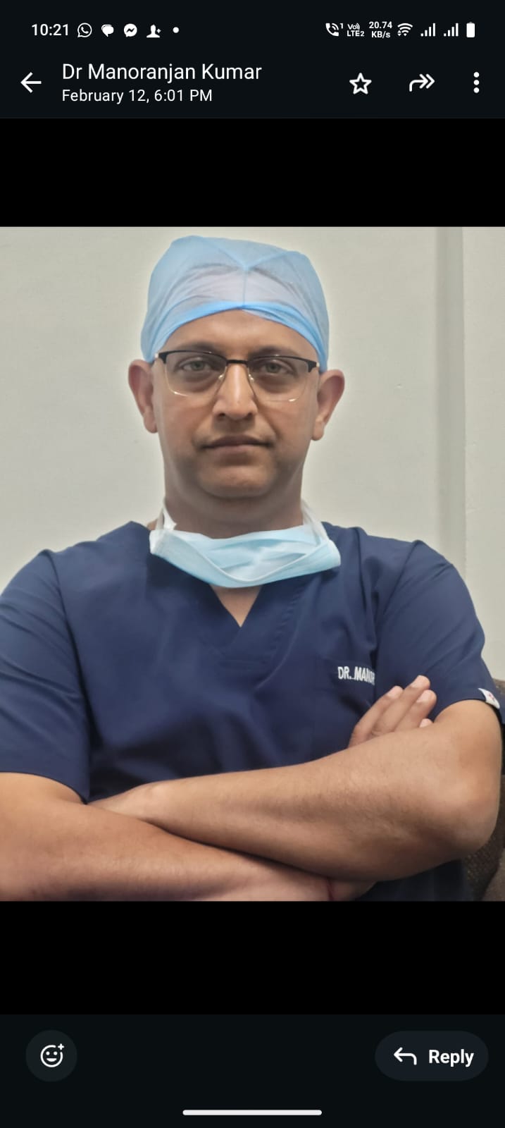 ENT Department - Dr. Manoranjan